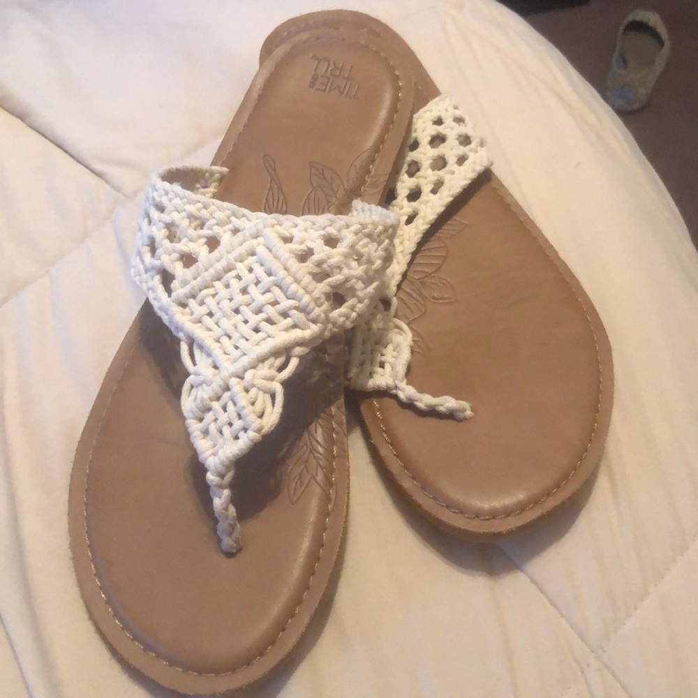 Time and Tru Sandals
